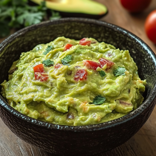 4 Ingredient Guacamole Recipe