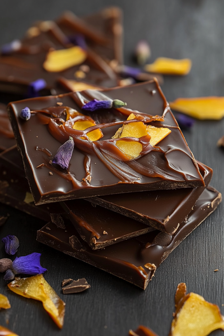 Caramel Apple Chocolate Bark