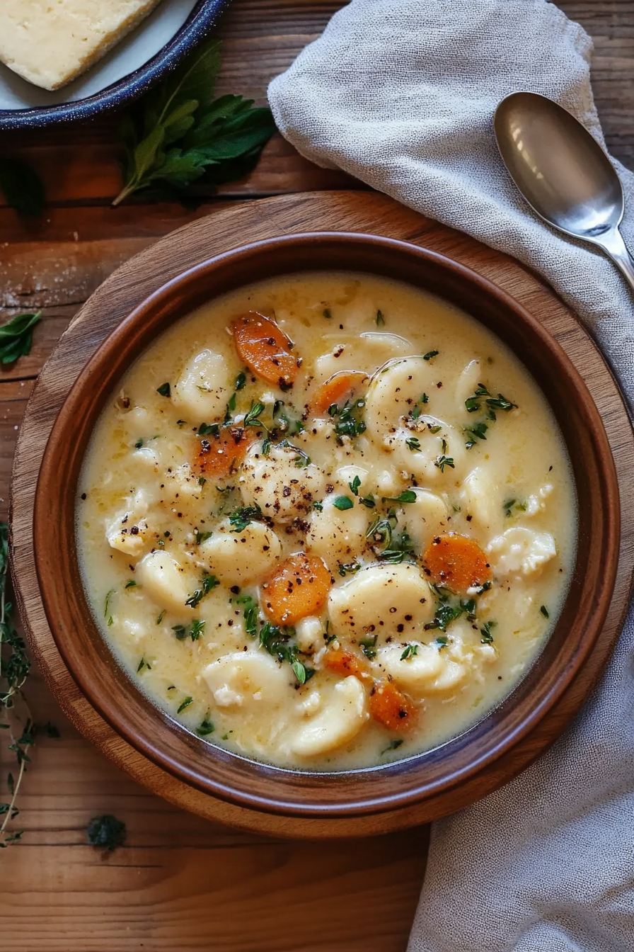 Chicken Alfredo Soup