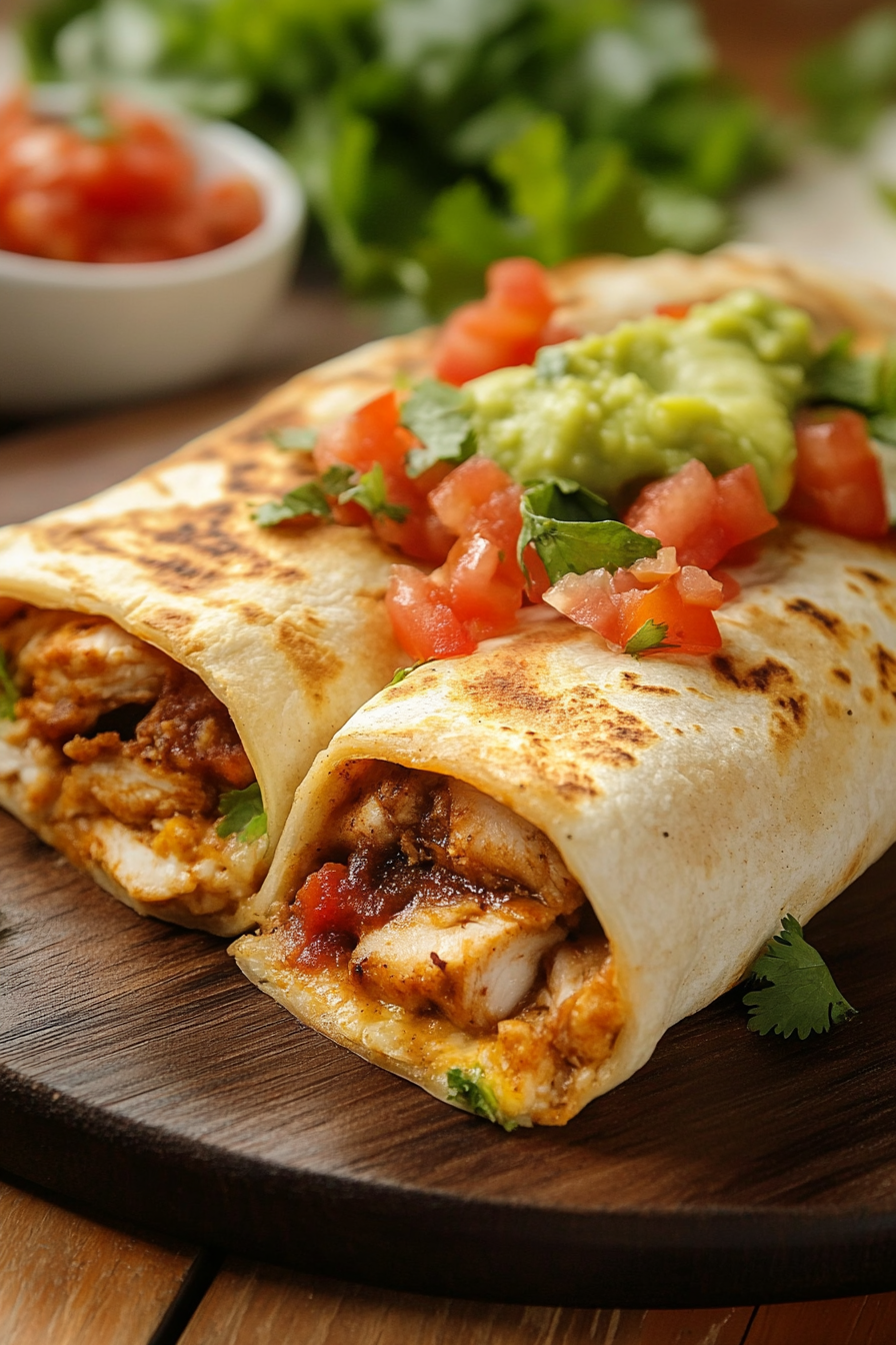 Chicken Chimichangas