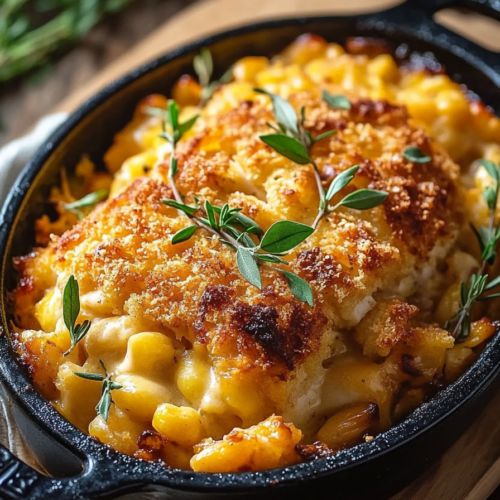 Chicken Cornbread Casserole