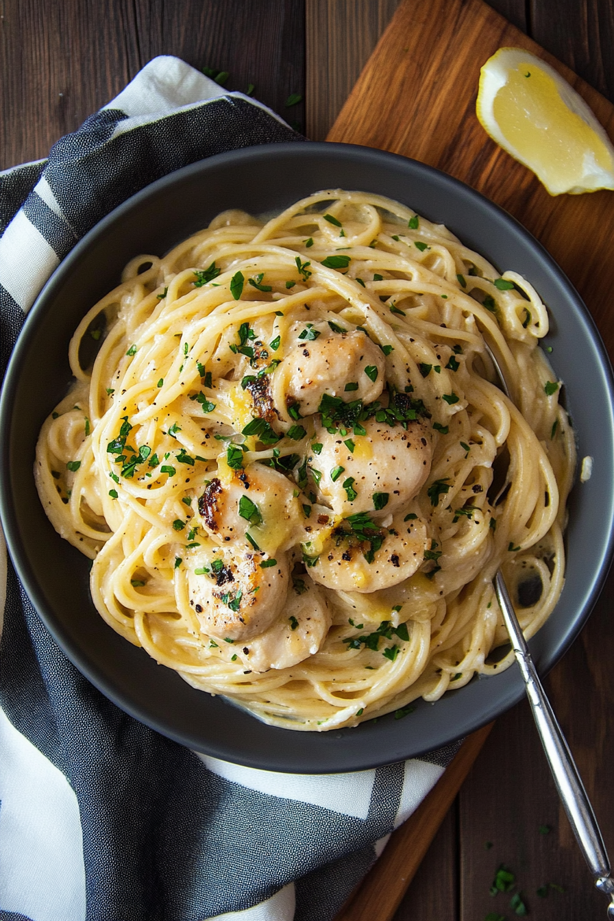 Chicken Piccata Pasta