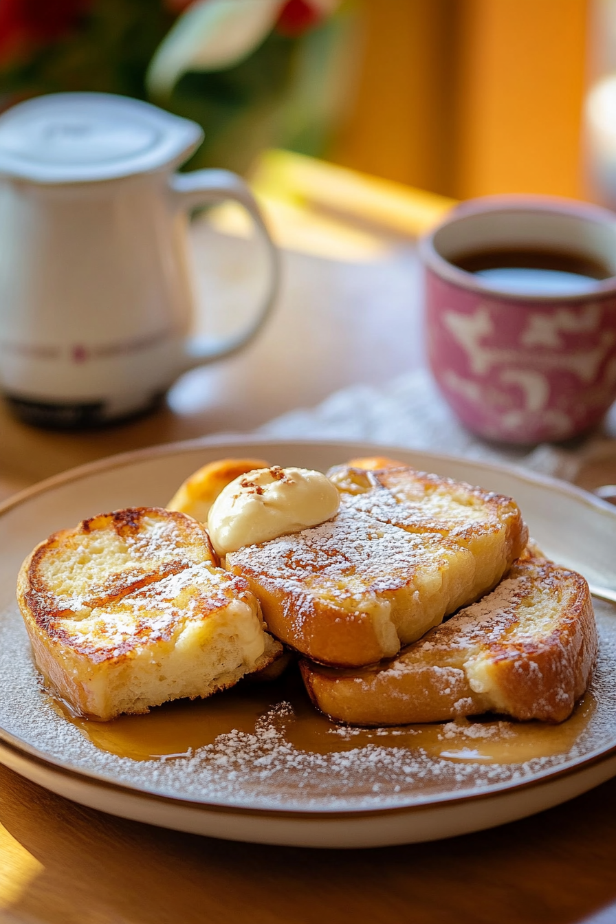 Coffee Creamer French Toast