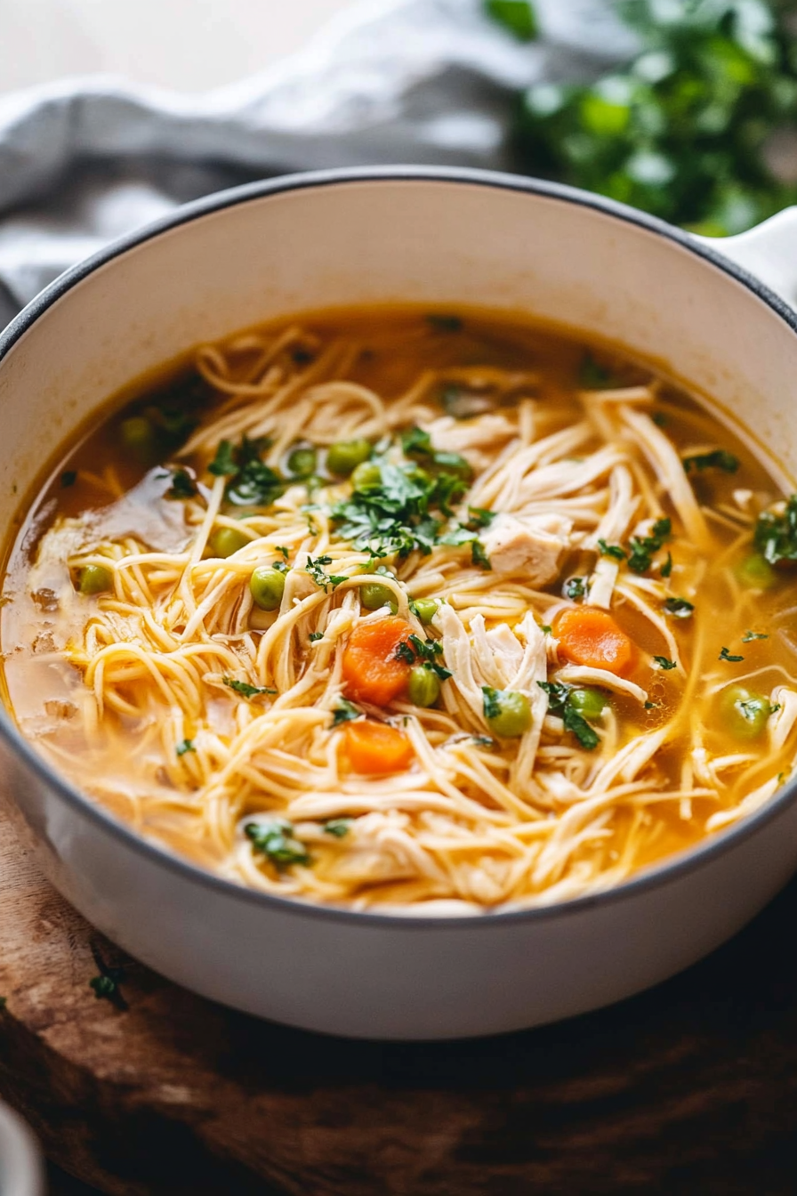 Crack Chicken Noodle Soup