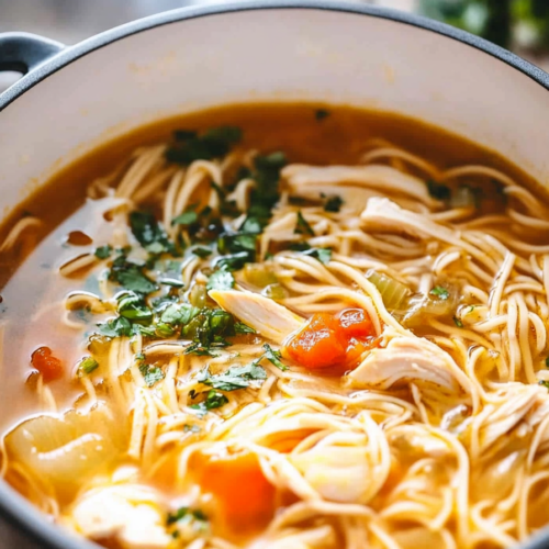 Crack Chicken Noodle Soup