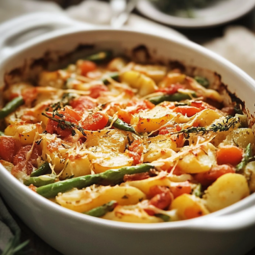 Green Bean and Potato Casserole