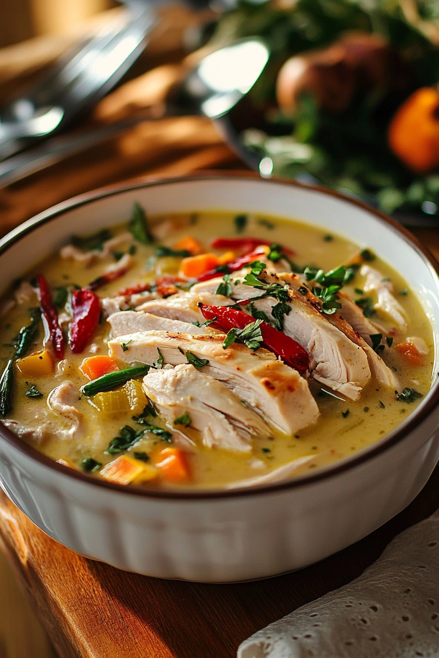 Leftover Turkey Soup