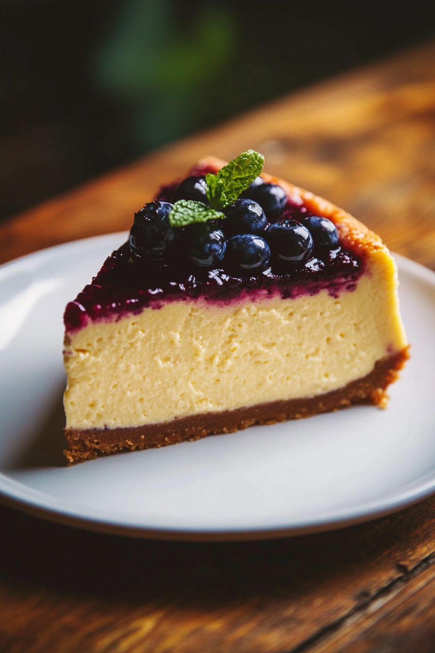 Lemon Blueberry Cheesecake