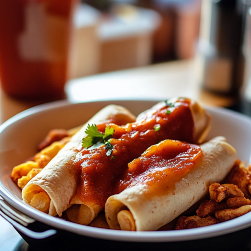 Vegan Air Fryer Taquitos