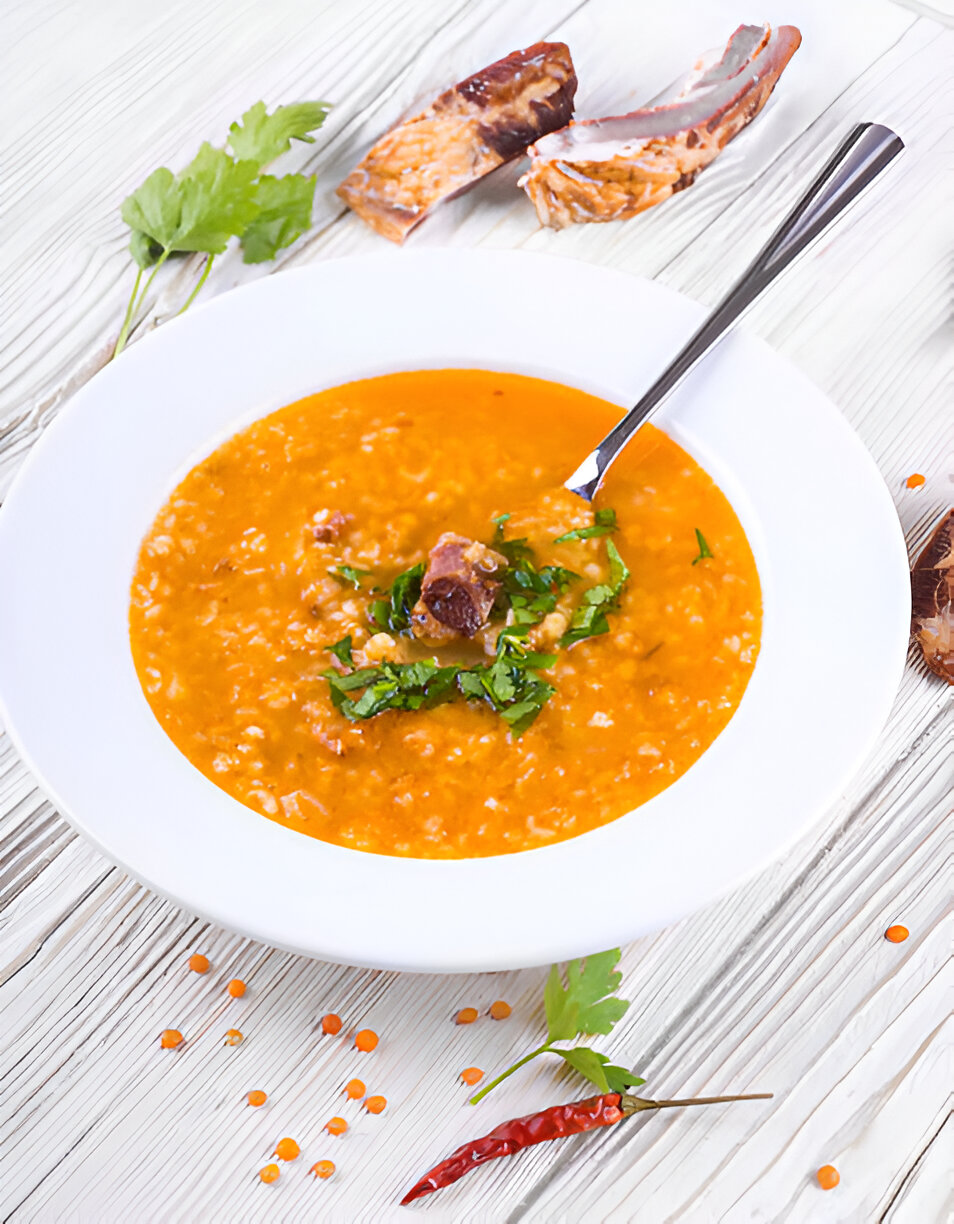 Vegan Instant Pot Red Lentil Soup