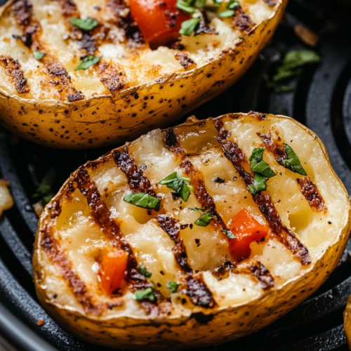 air fryer baked potato