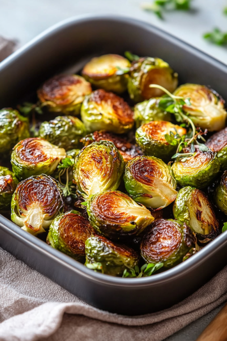 air fryer brussel sprouts