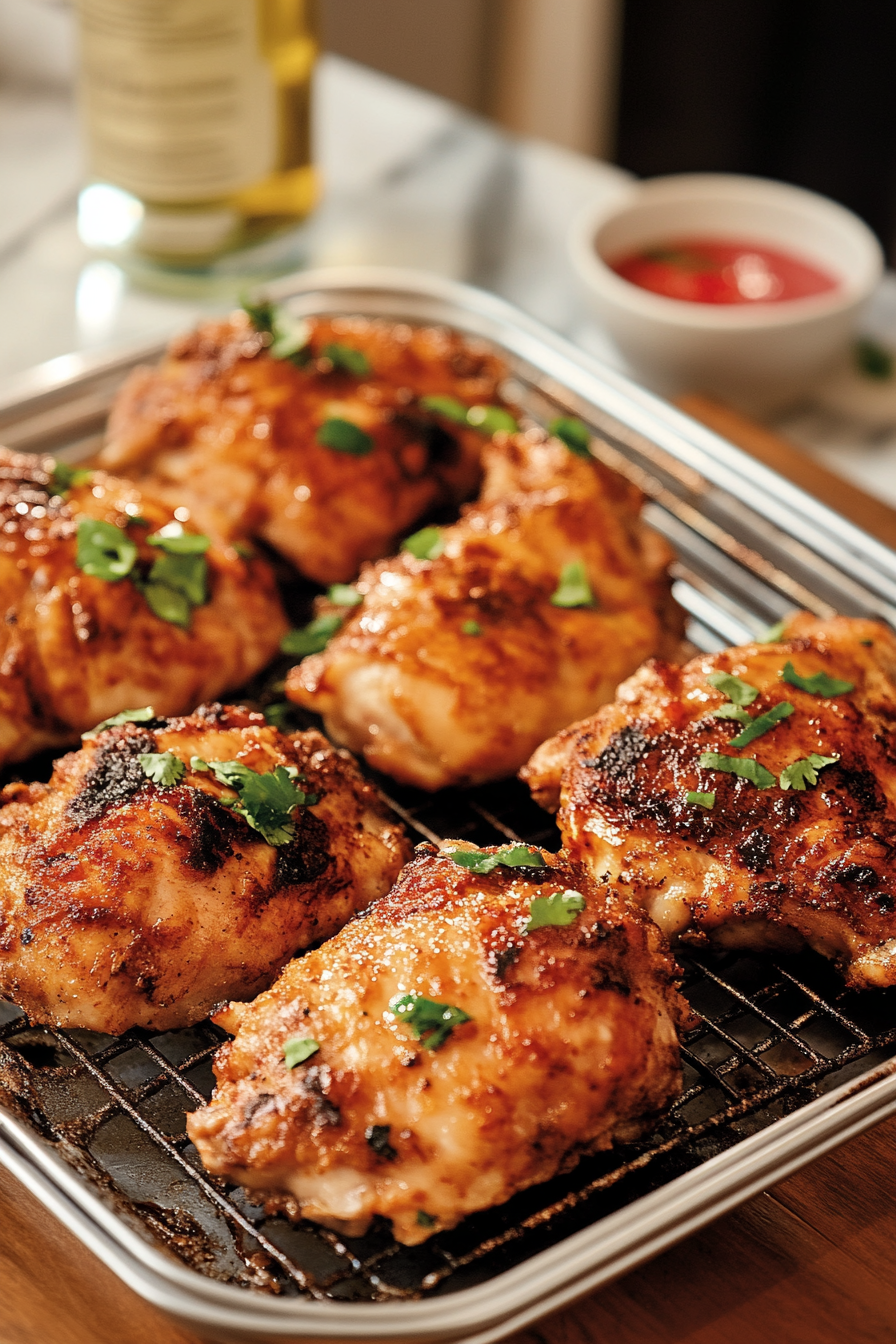 air fryer chicken thighs