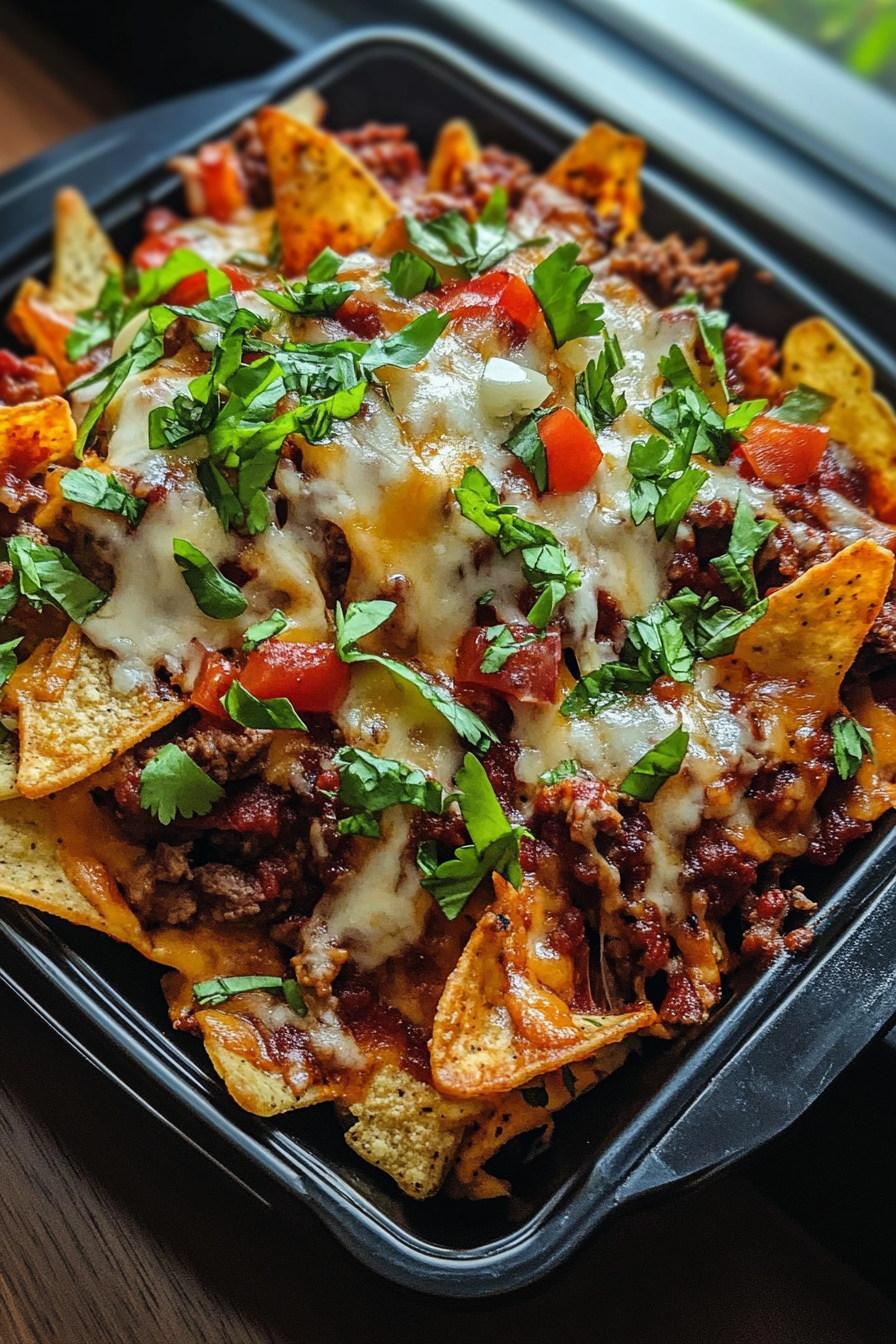 air fryer nachos