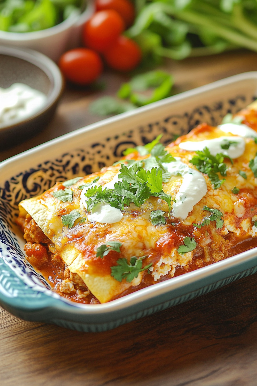 beef enchilada