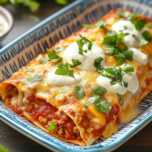 beef enchilada