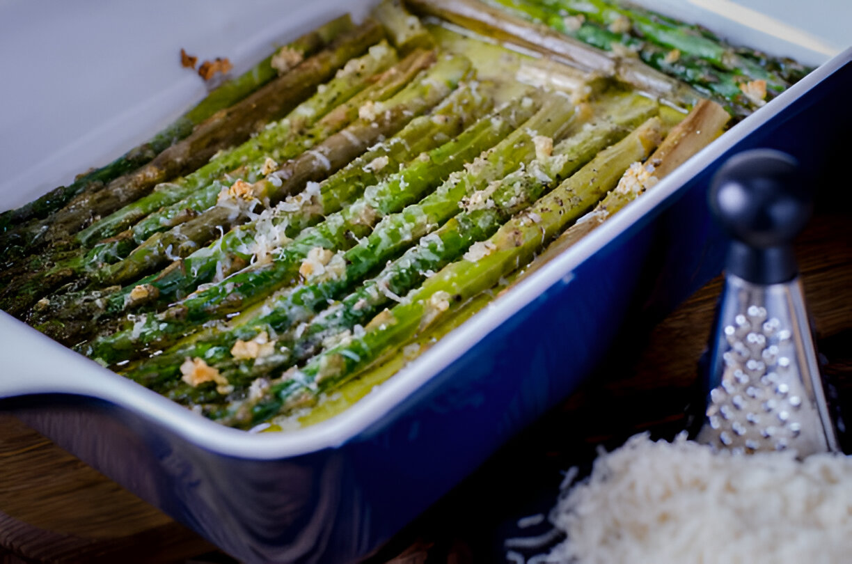 cheesy asparagus