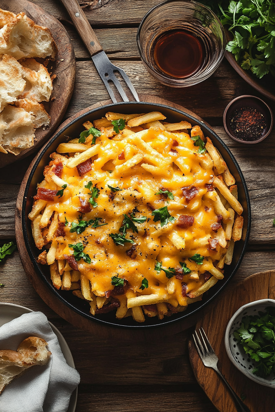 cheesy fries recipe