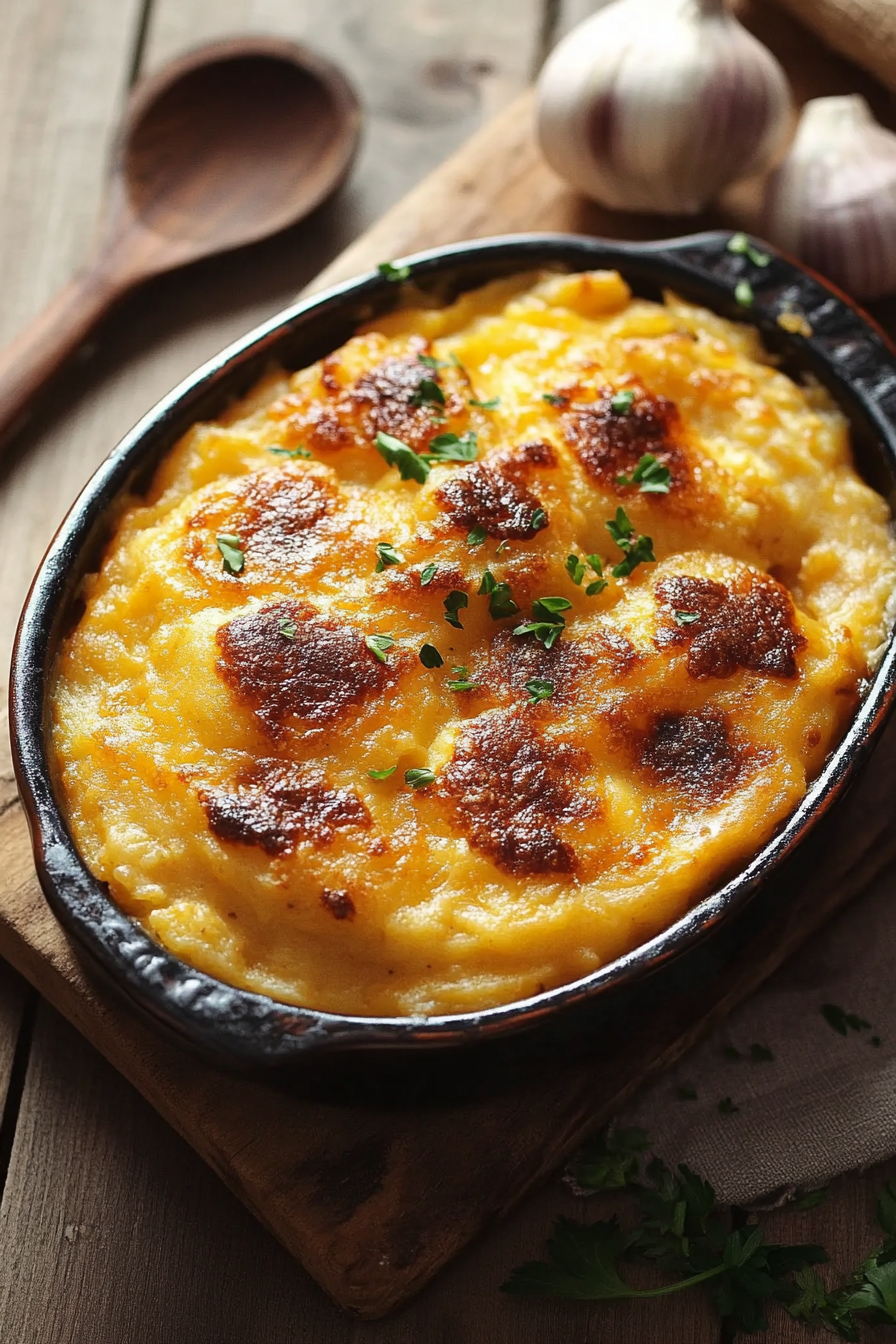 cheesy mississippi mud potatoes