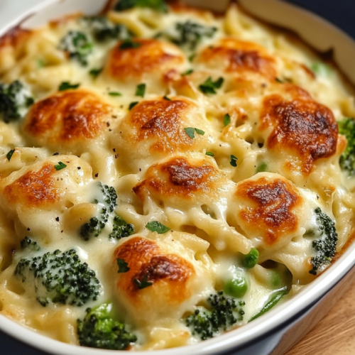 cheesy orzo broccoli