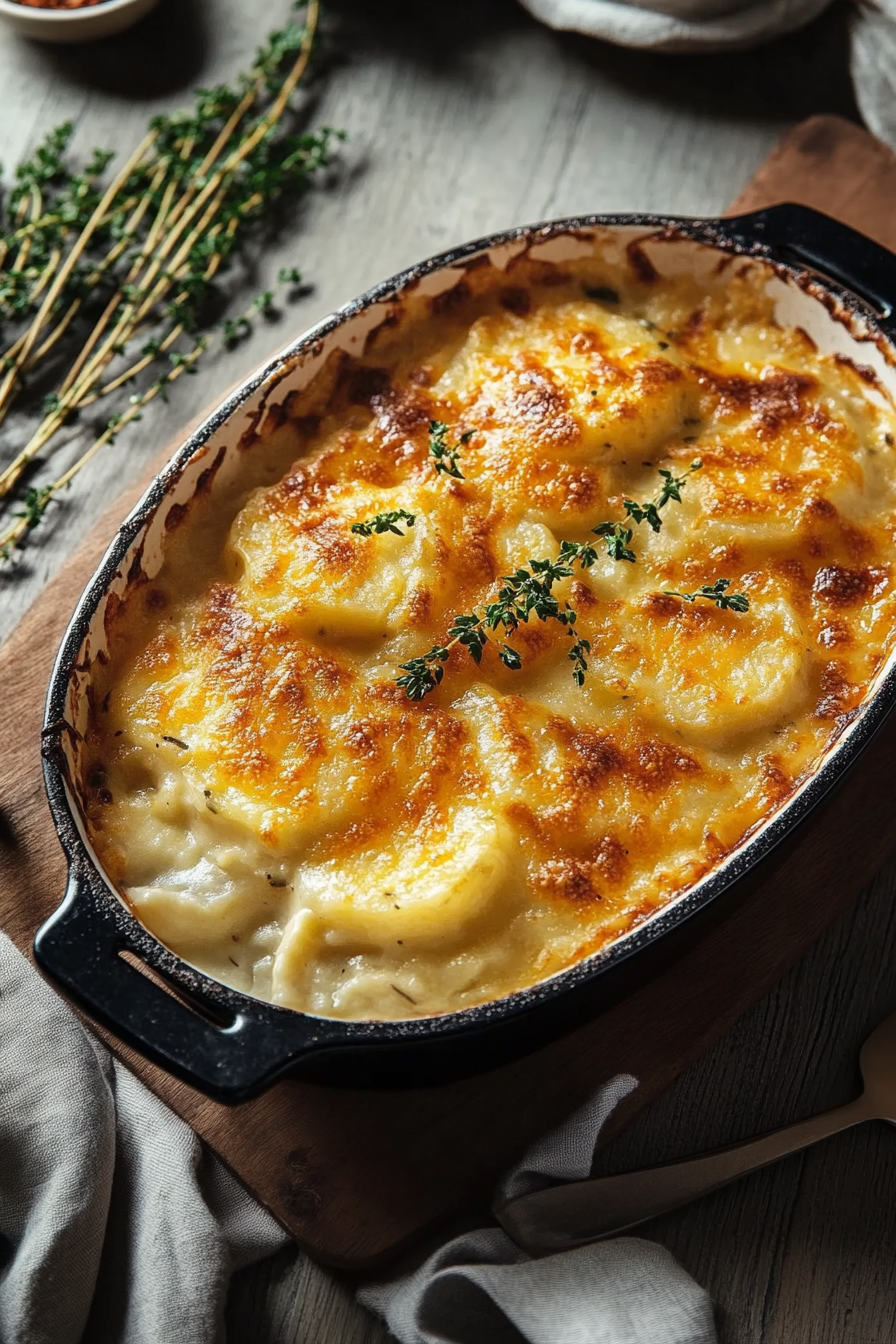 cheesy scalloped potatoes