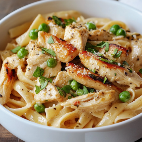 garlic parmesan chicken pasta Recipe