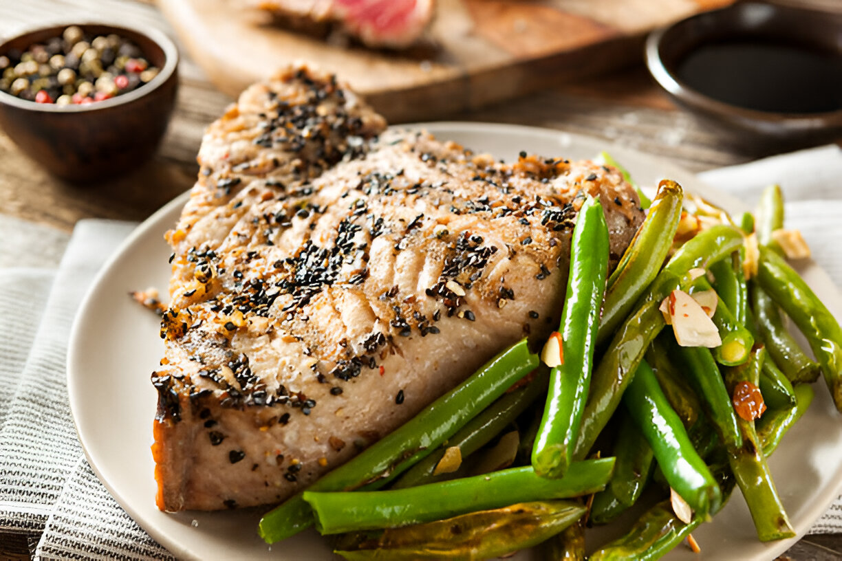 grilled tuna steak