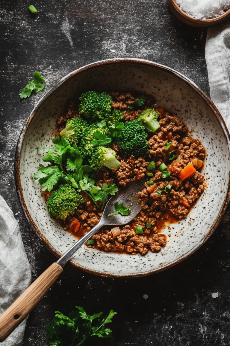 ground beef and broccoli recipes