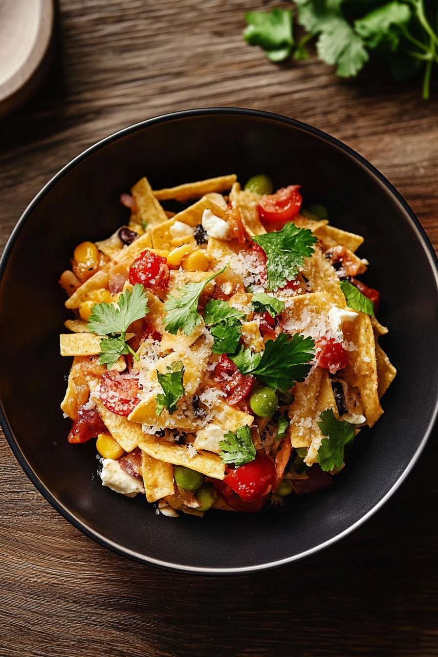 pasta taco salad