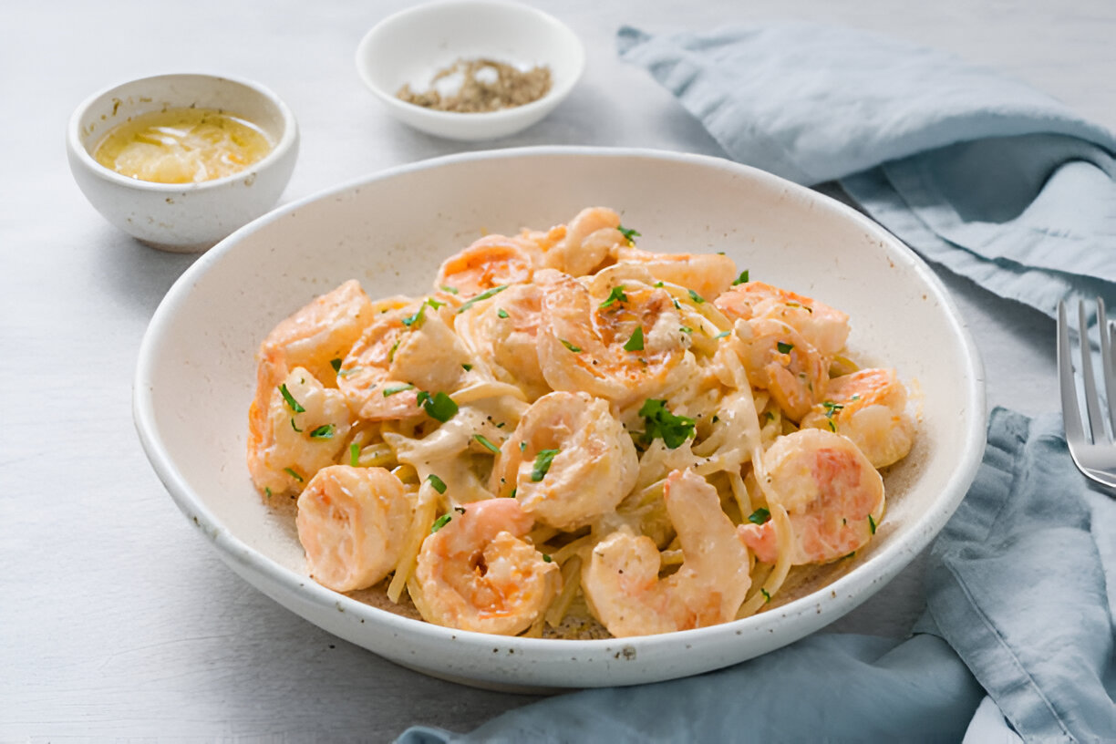 pasta with shrimp