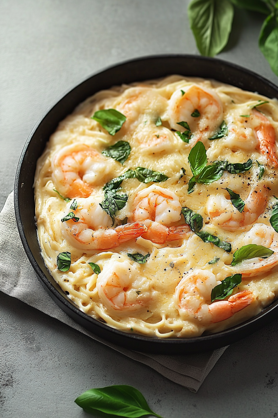 shrimp alfredo recipe