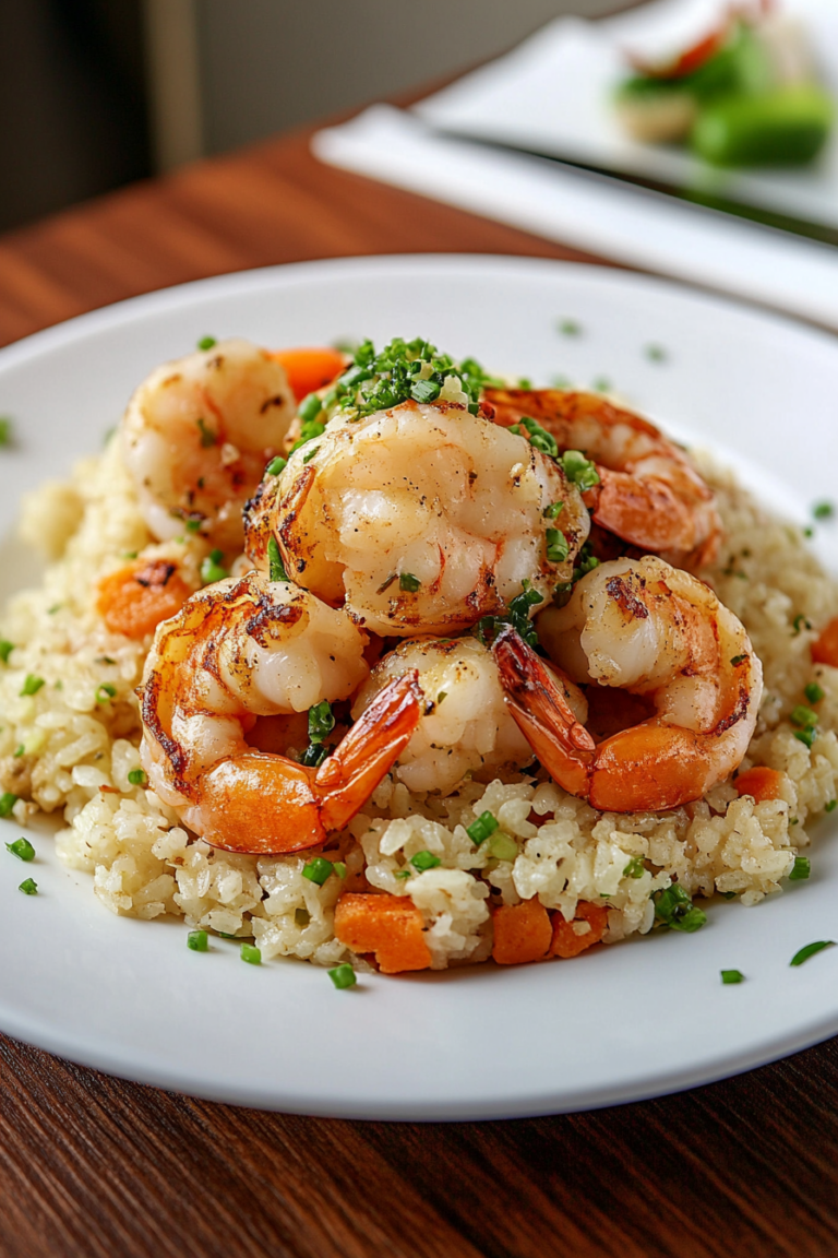shrimp and rice