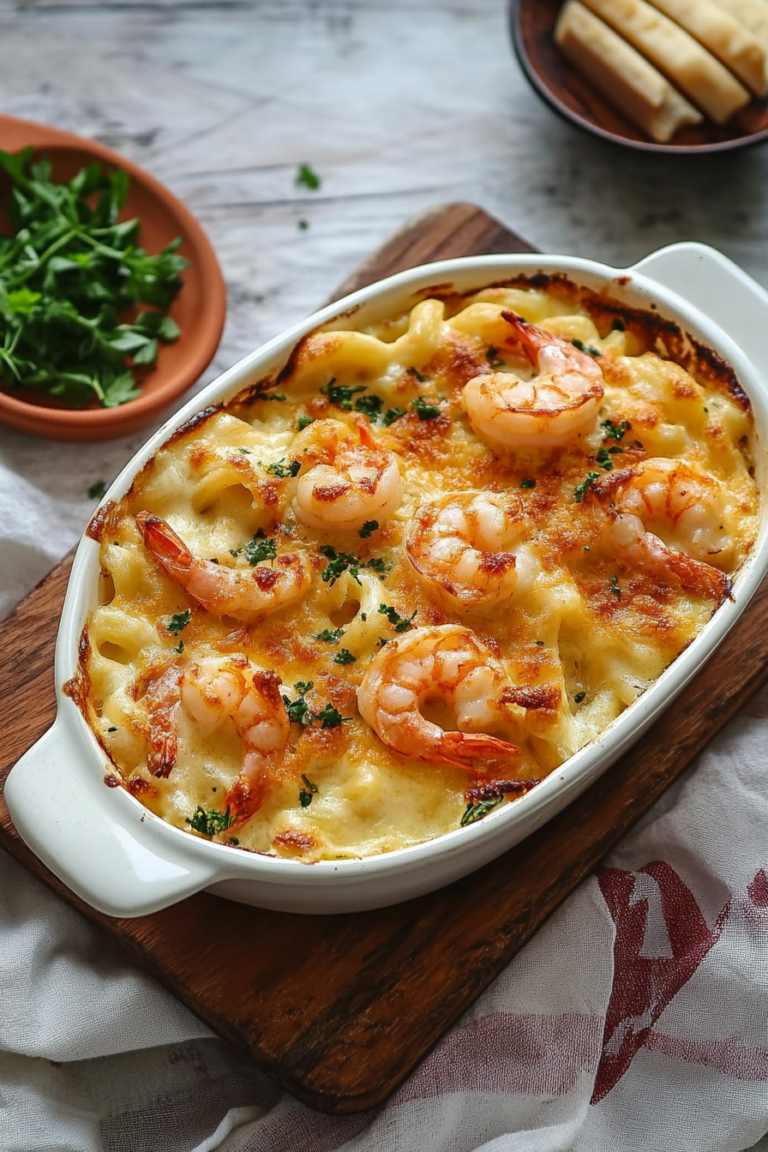 shrimp mac and cheese