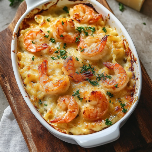 shrimp mac and cheese