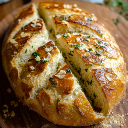 sourdough garlic bread