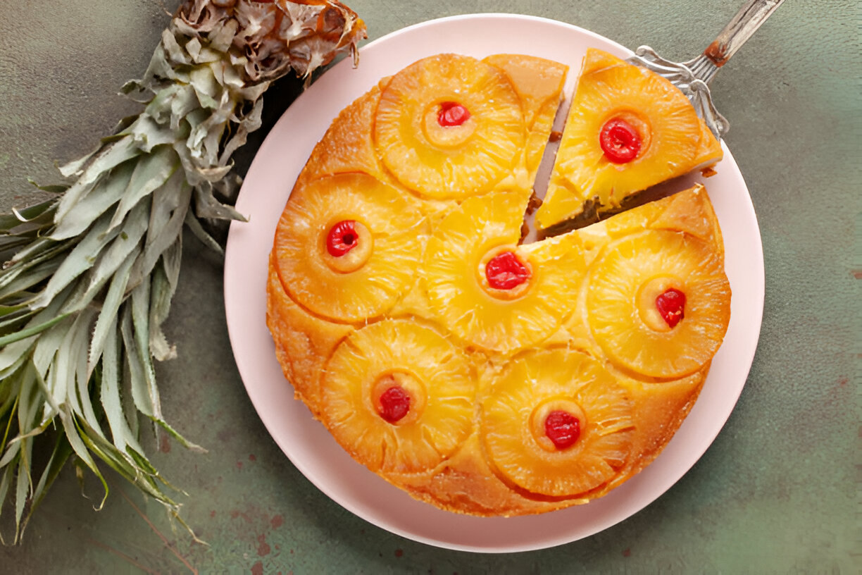 upside down pineapple cake
