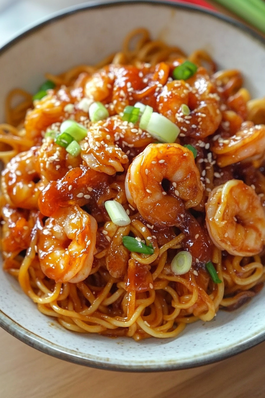 Bang Bang Shrimp Pasta