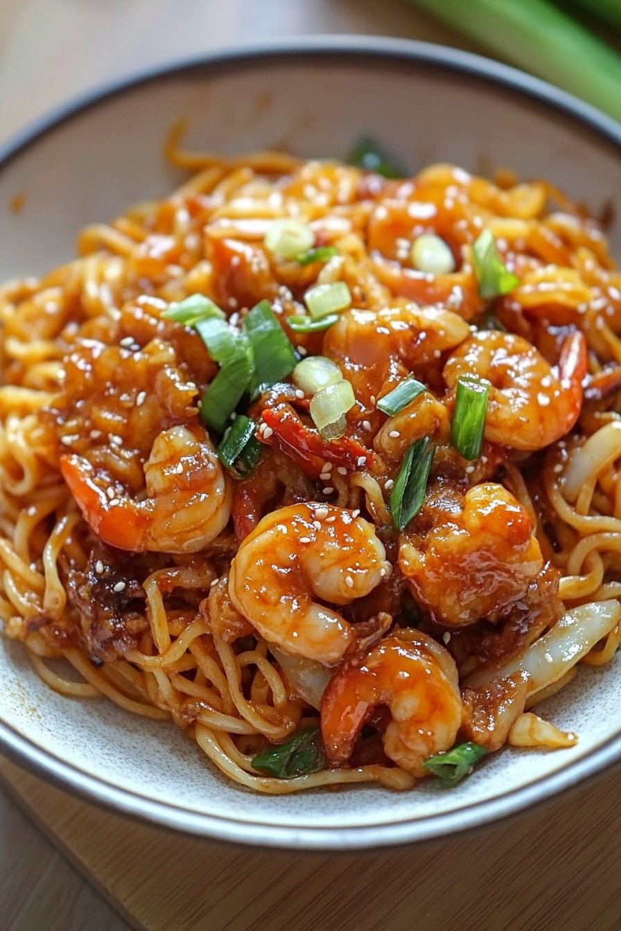 Bang Bang Shrimp Pasta