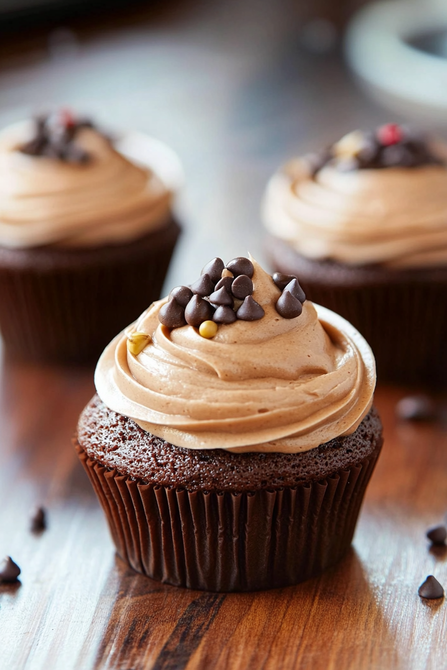 Boston Cream Cupcakes
