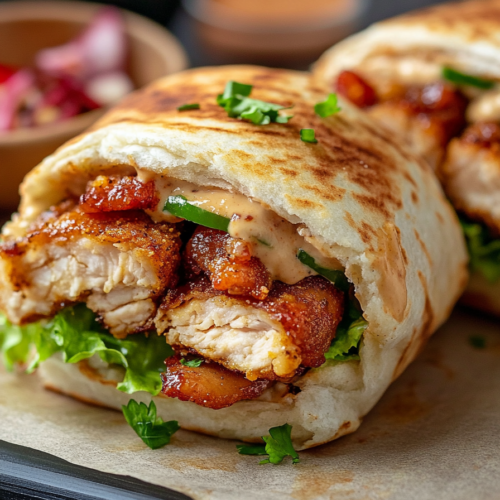 Chicken Bacon Ranch Wraps