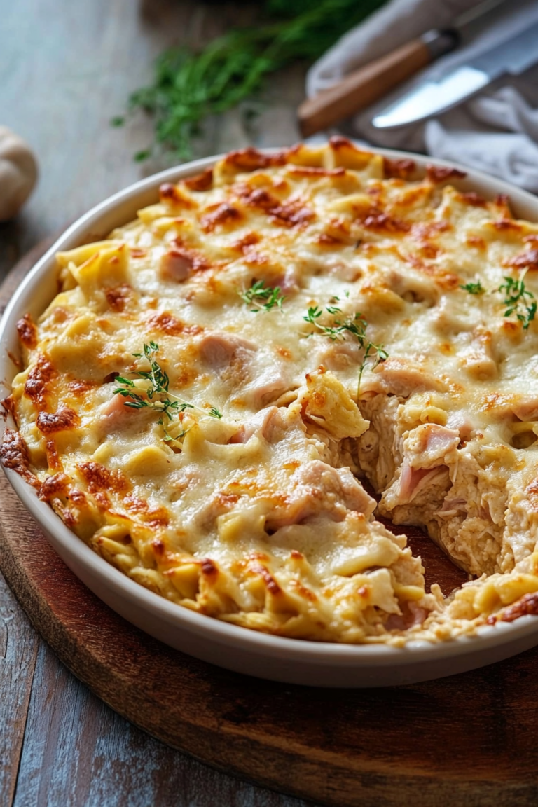 Chicken Cordon Bleu Casserole