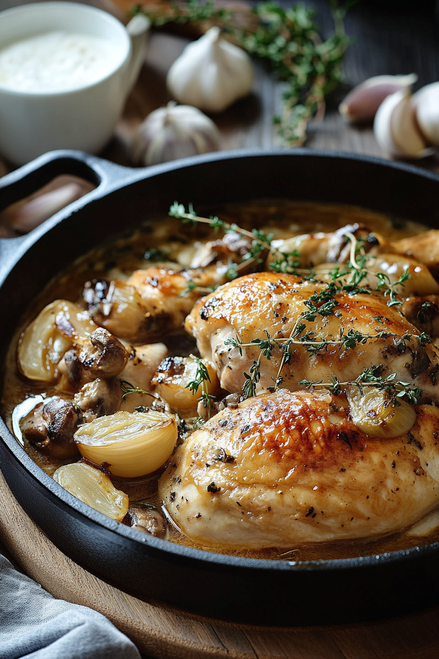 Creamy Garlic Chicken