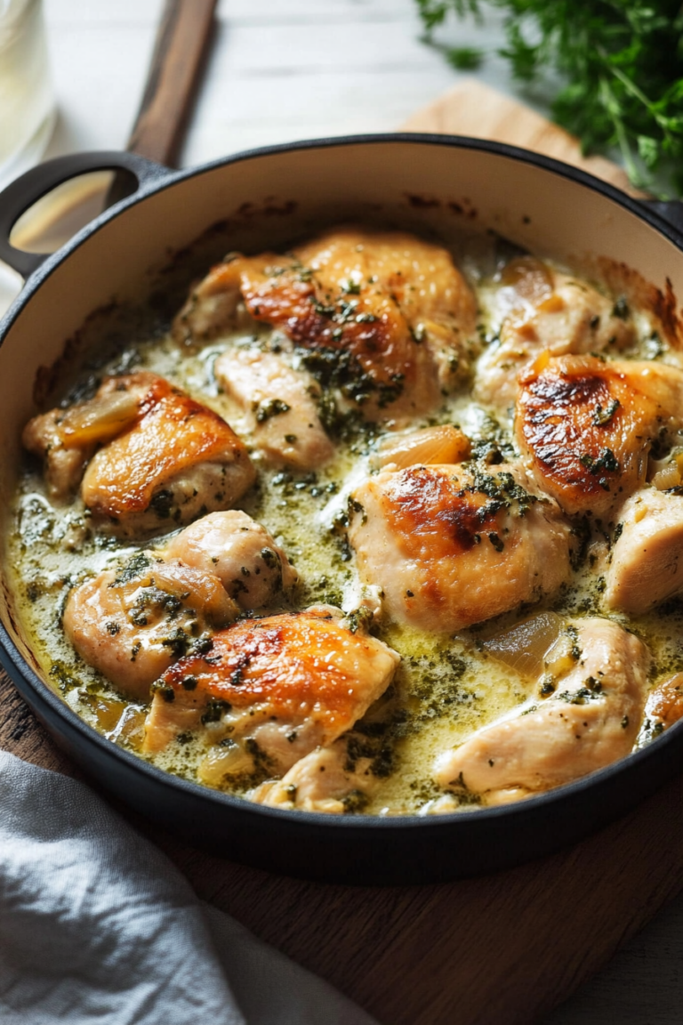 Creamy Pesto Chicken