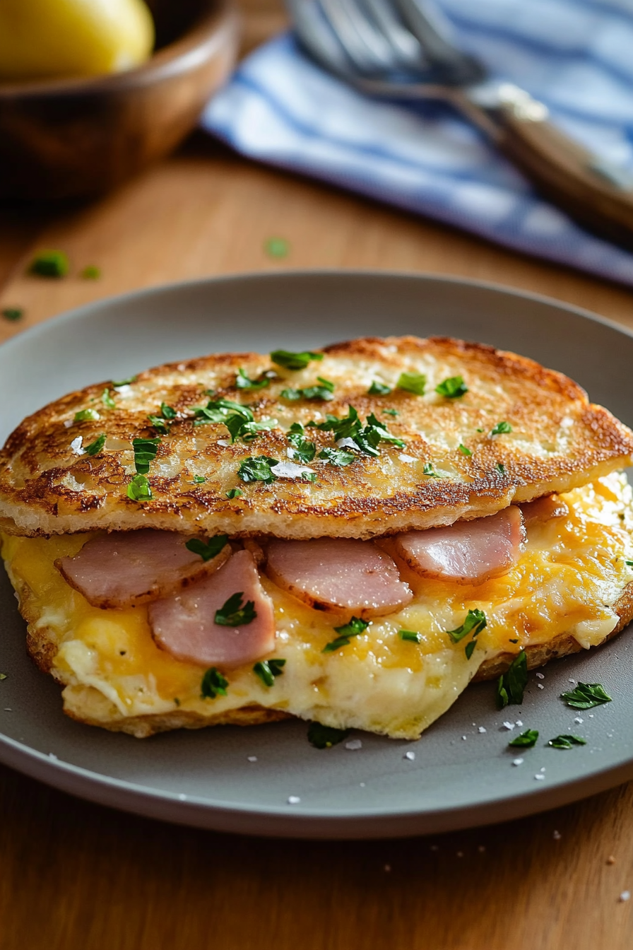 Ham and Cheese Omelette
