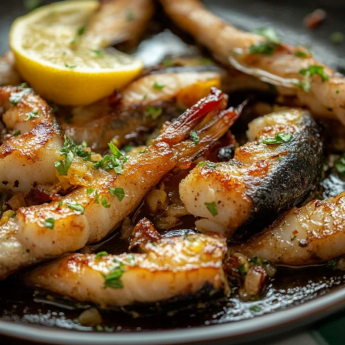 Lemon Butter Garlic Fish