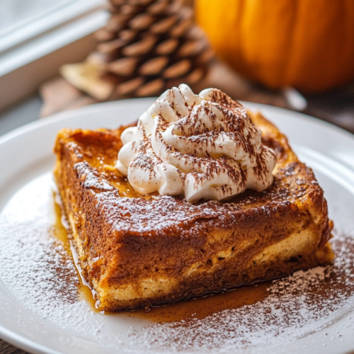 Pumpkin Pie French Toast