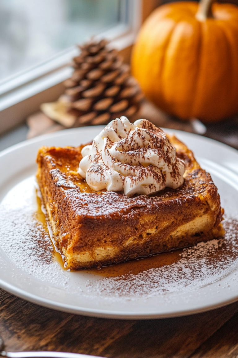 Pumpkin Pie French Toast