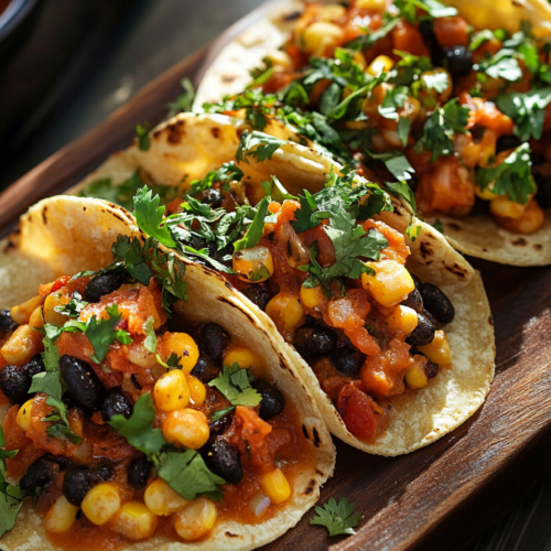 Quinoa Black Bean Tacos