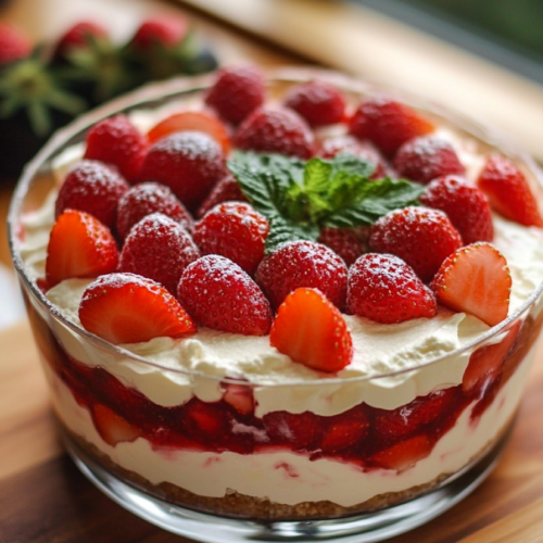 Strawberry Trifle