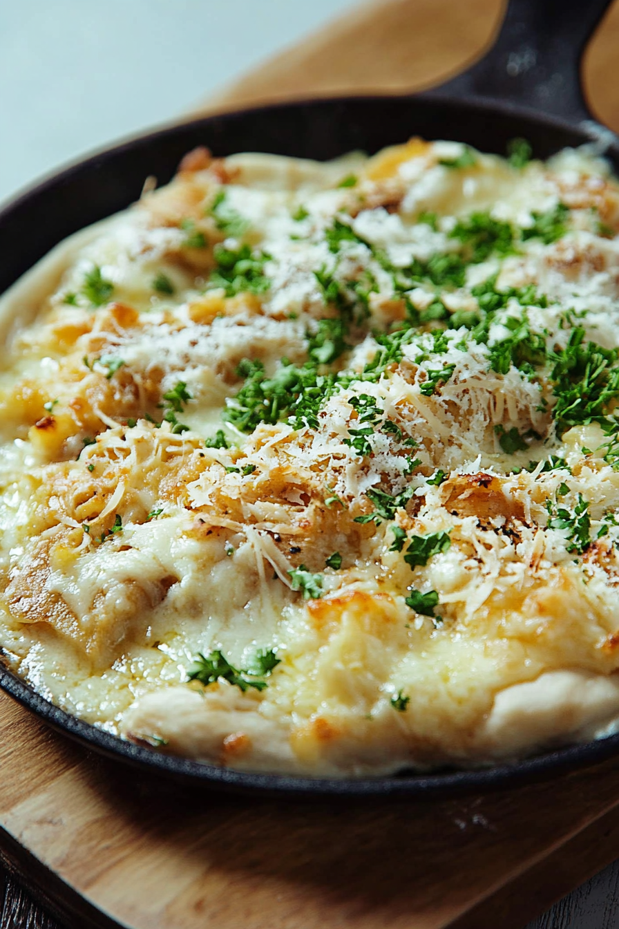 White Chicken Enchilada Skillet